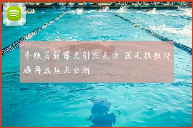 李铁月薪曝光引发关注 国足执教待遇再成焦点分析